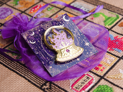 Kristallen Bol Needle Minder