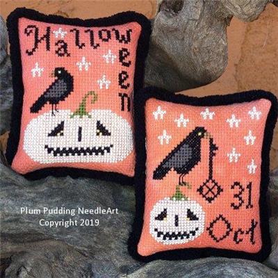 Pumpkins 'n Crows Pattern