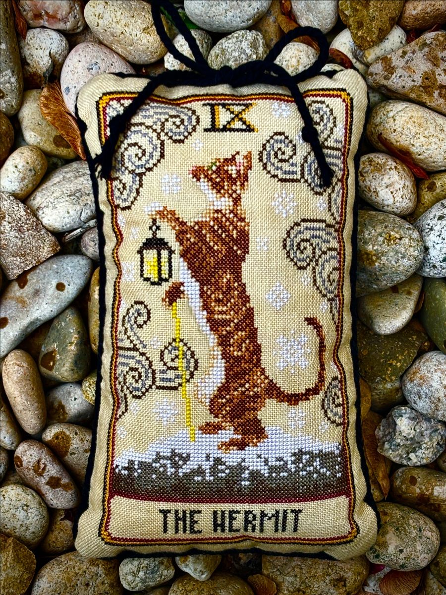 Cat Tarot 9 The Hermit Pattern