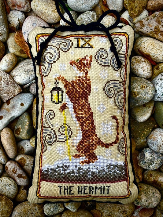 Cat Tarot 9 The Hermit Pattern