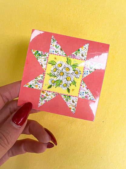 Quilt Square Sticker