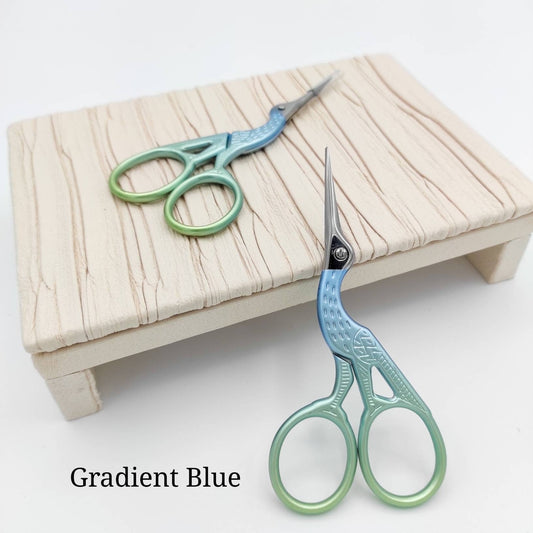 Stork Scissors Gradient Blue