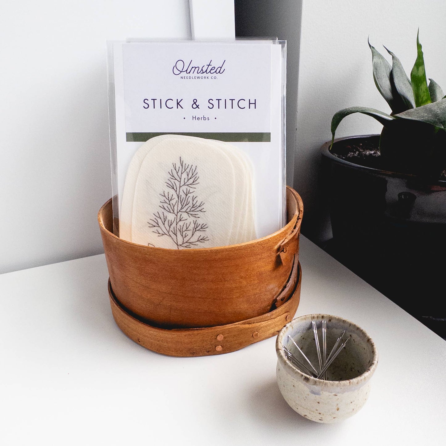 Herb Embroidery Patterns, Stick and Stitch Designs