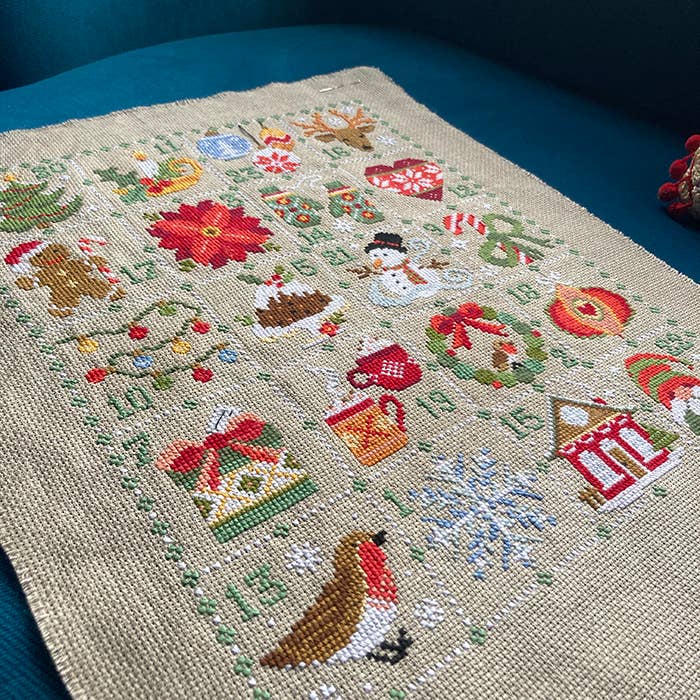 Feeling Festive Advent Cross Stitch Kit