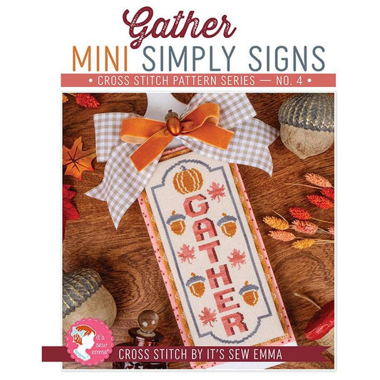 Mini Simply Signs 4 - Gather Pattern