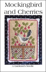 Mockingbird and Cherries Pattern