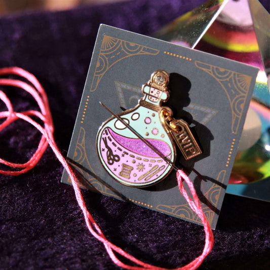 Flesje met Naaldhouder voor Toverdrank Needle Minder