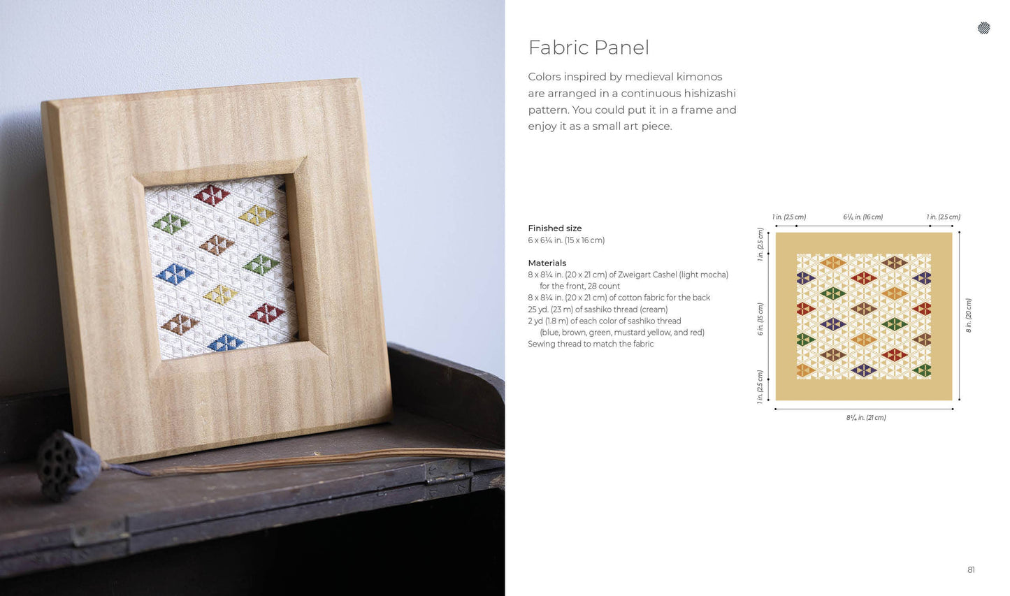 Counted Sashiko Embroidery Book