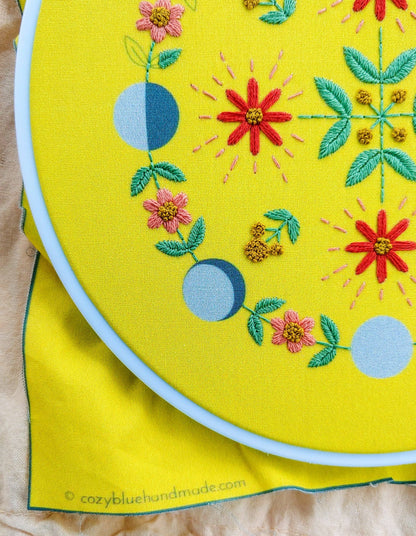 Moon Flow Embroidery Kit