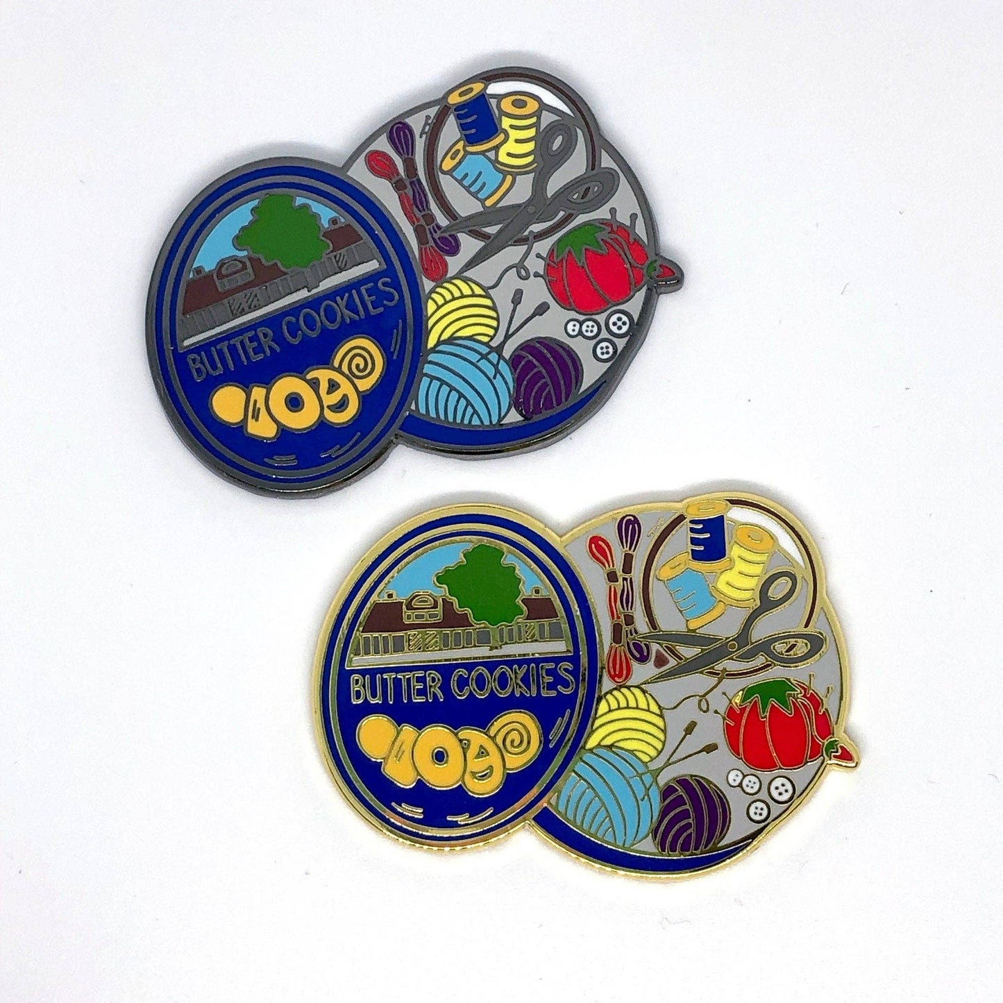 Cookie Tin Needle Minder