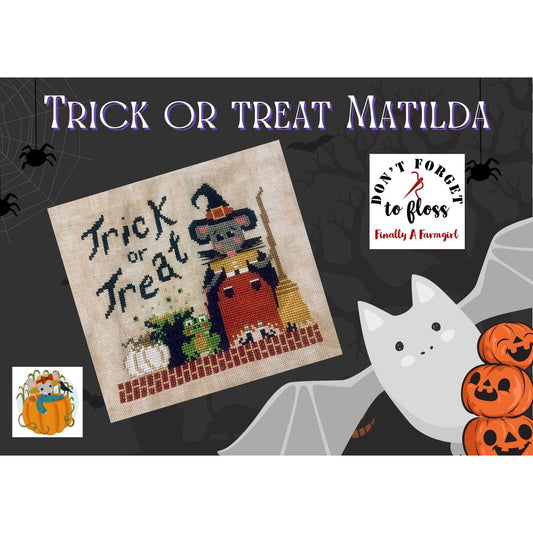 Trick or Treat Matilda Pattern