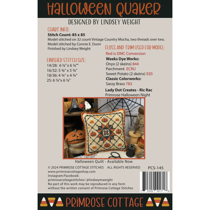 Halloween Quaker Pattern