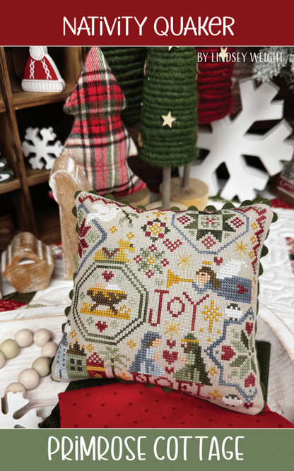 PRE-ORDER Nativity Quaker Pattern