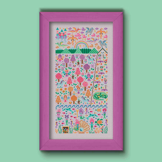 Fantasy Garden Pattern