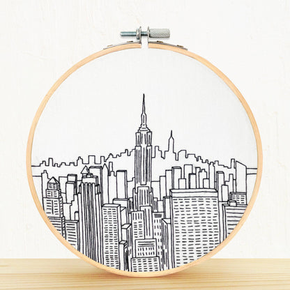 Top of The Rock NYC Embroidery Kit