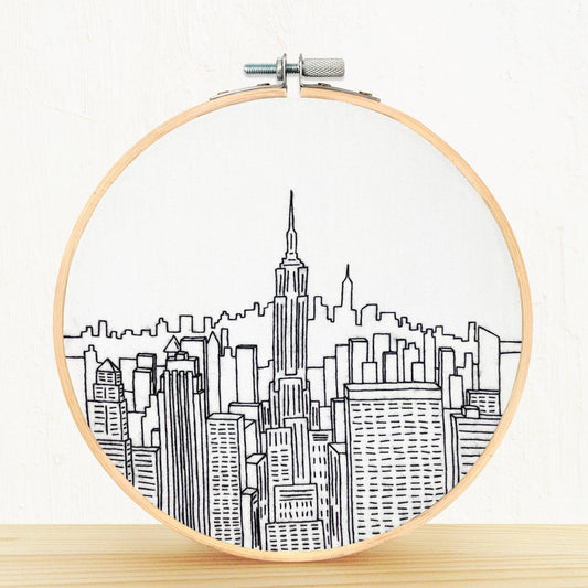Top of The Rock NYC Embroidery Kit