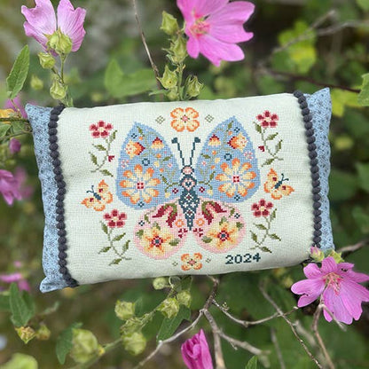 Floral Butterfly Cross Stitch Kit