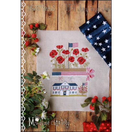 4th of July in a Jar Pattern