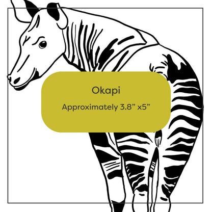 Wild Animal Stick-and-Stitch Pattern Pack #3