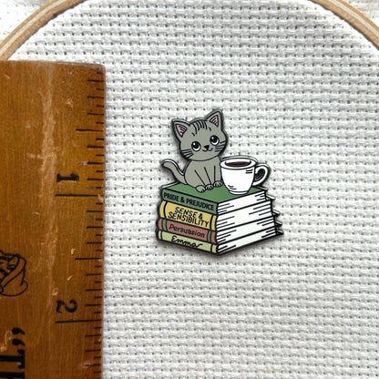 Cats, Coffee and Jane Austen Needle Minder