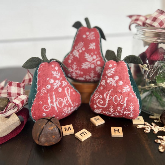 Christmas Pears Pattern