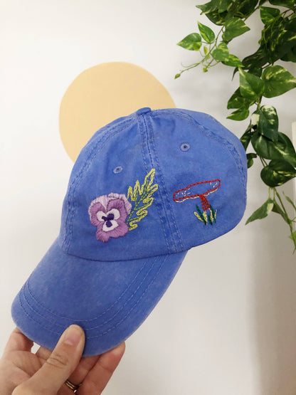 Forest Forage Hand Embroidery Peel Stick & Stitch Pattern