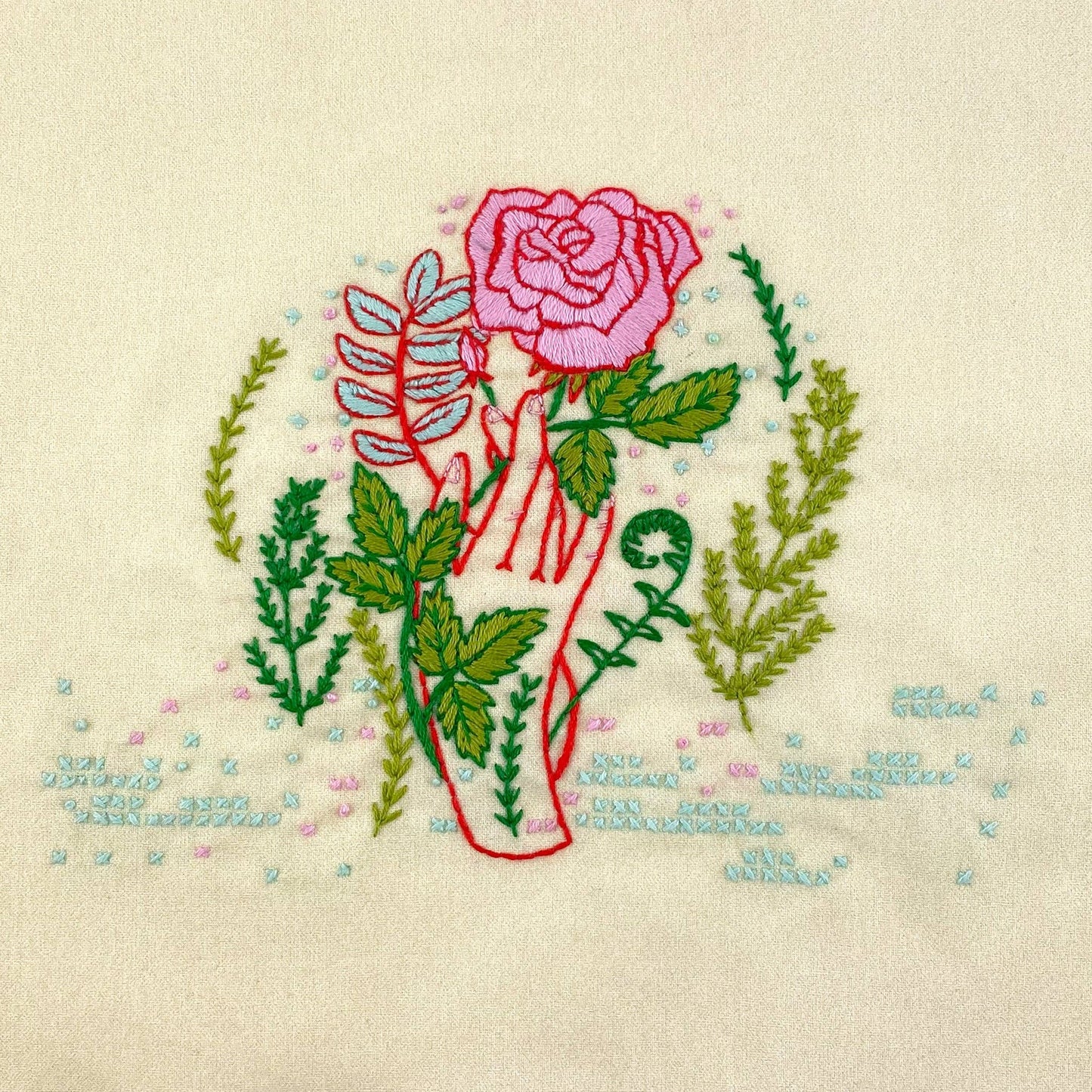 Hello From Rose City Embroidery Kit