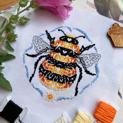 Bee Kind Cross Stitch Kit