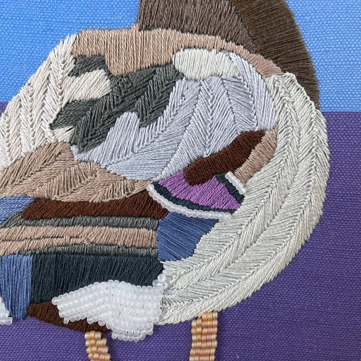 Embroidery and Beadwork Kit Mallard Duck