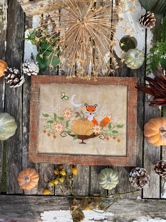 The Fox and the Magic of Autumn Pattern