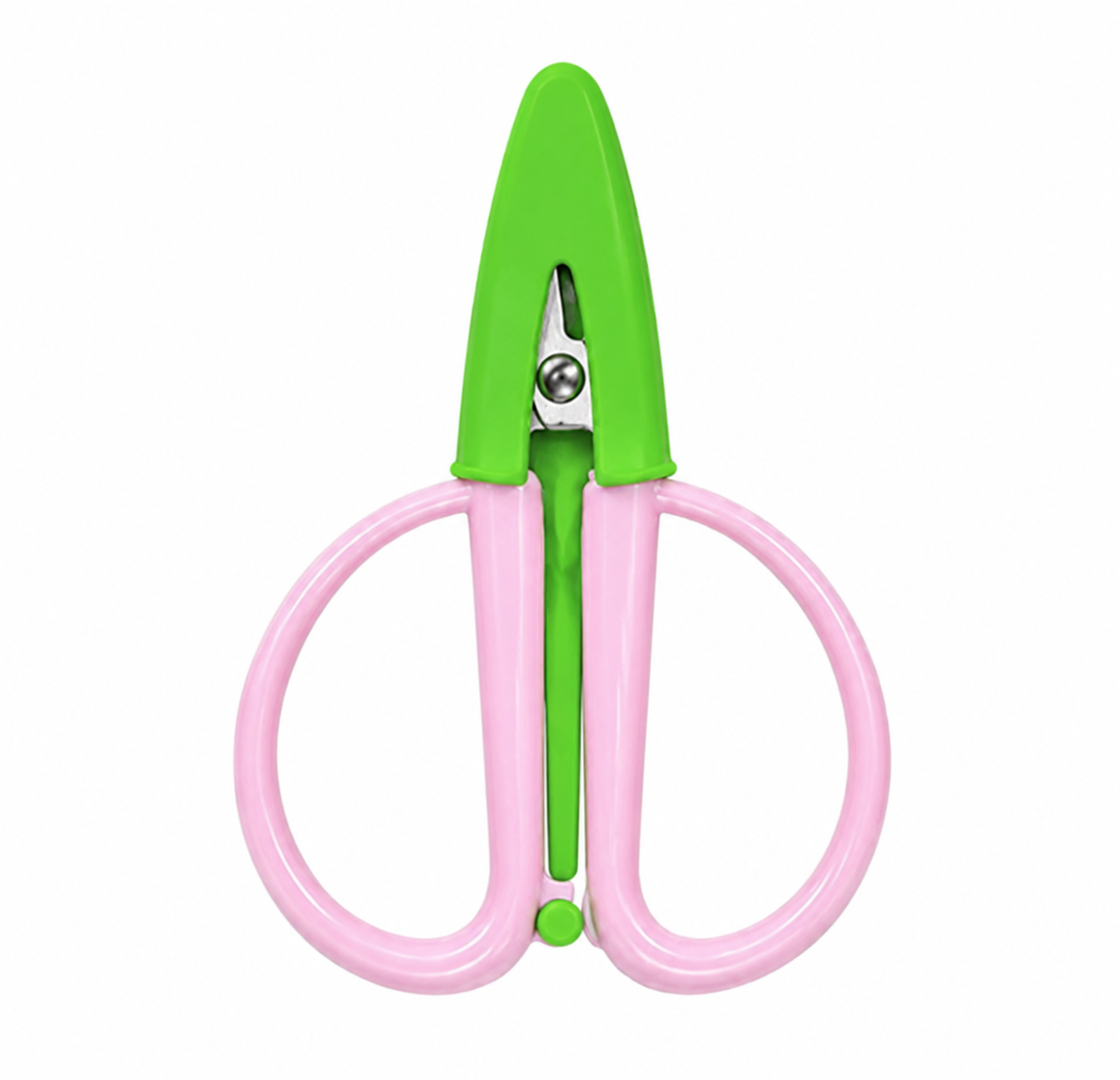 Palm Beach Pink & Green Super Snip Mini Thread Scissors