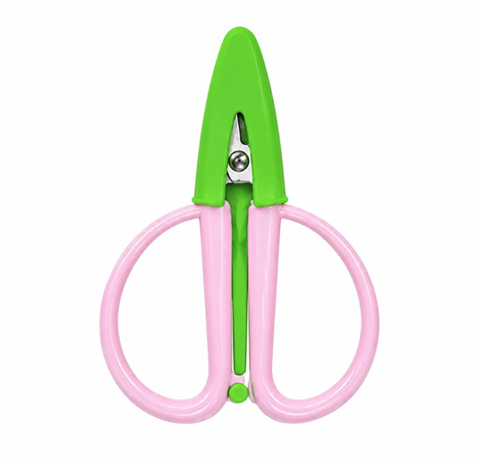 Palm Beach Pink & Green Super Snip Mini Thread Scissors