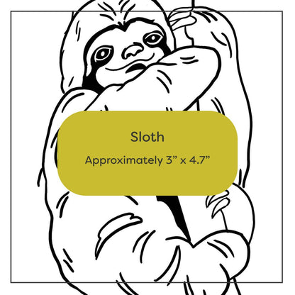 Wild Animal Stick-and-Stitch Pattern Pack #1