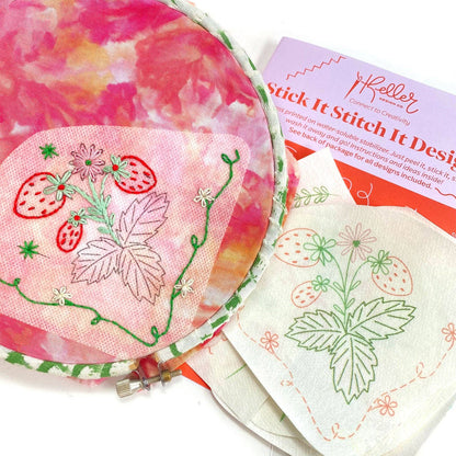 Stick It Stitch It Patterns Strawberry Patch
