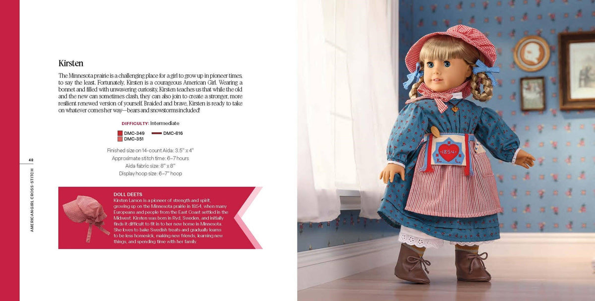 American Girl Cross Stitch Book