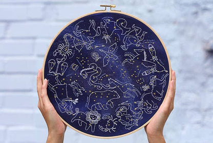 Star Map 11" Hoop Kit