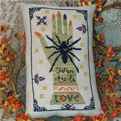 Tarantula On Witch Hand Pattern