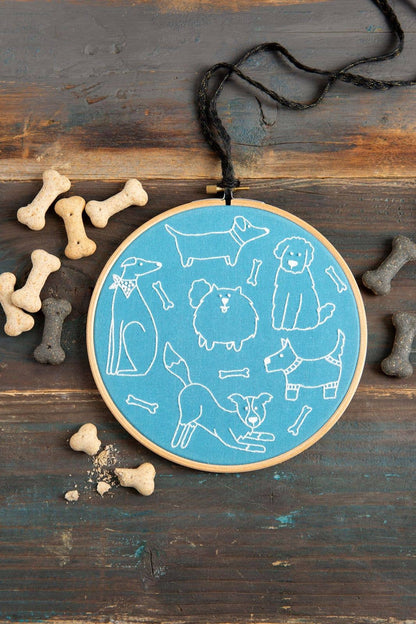 Dandy Dogs Embroidery Kit