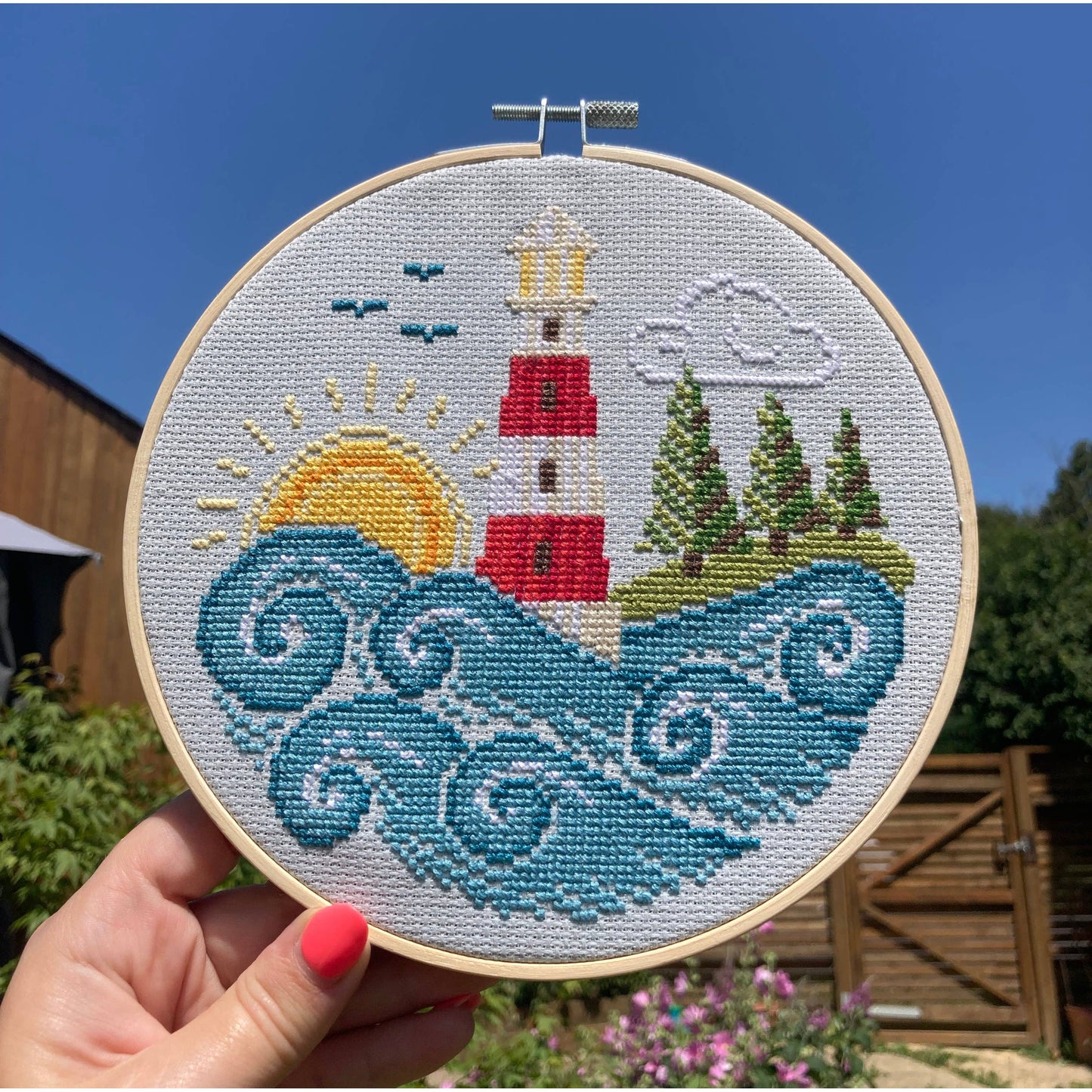 Going Coastal Cross Stitch Kit