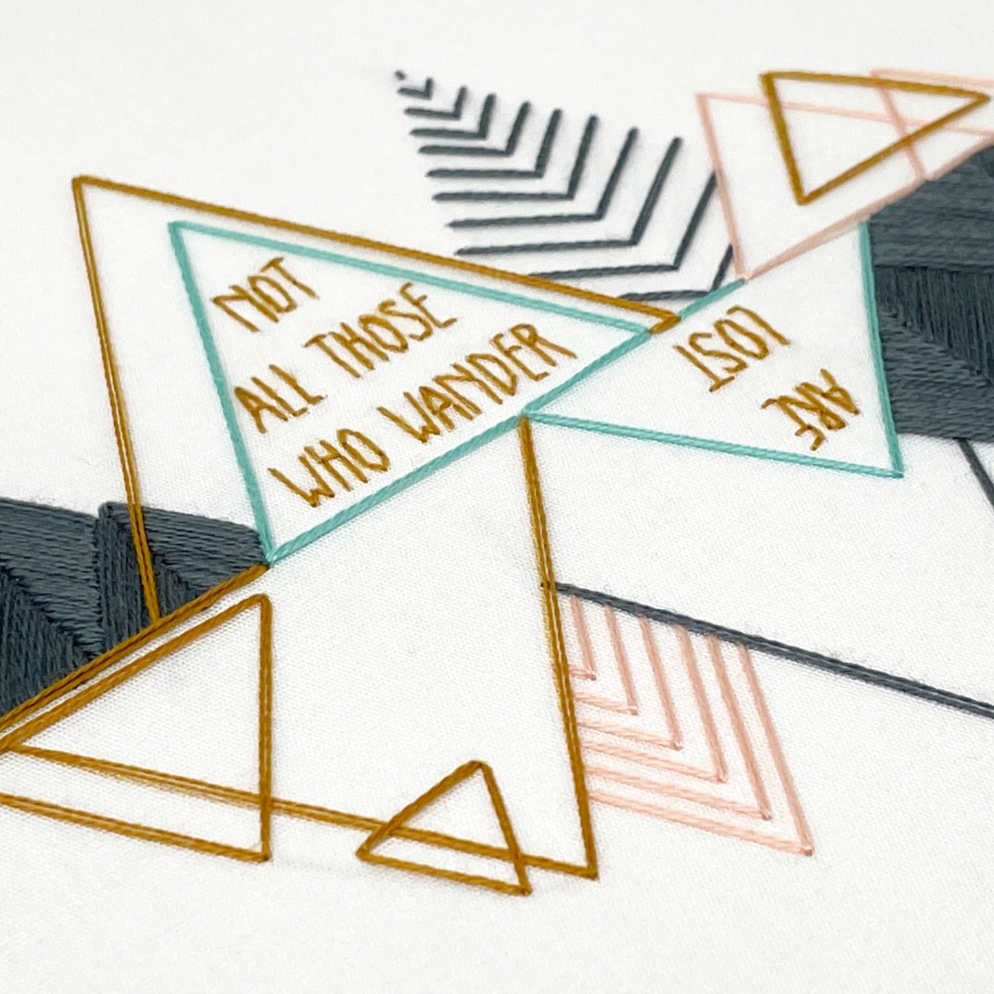 Wanderlust Embroidery Kit
