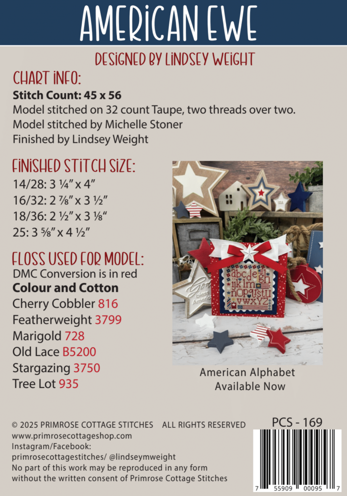 American Ewe Pattern