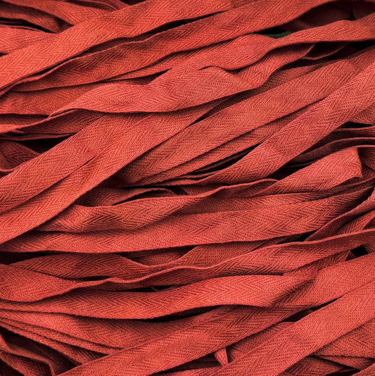Twill Tape 1/2" Cherry Cobbler