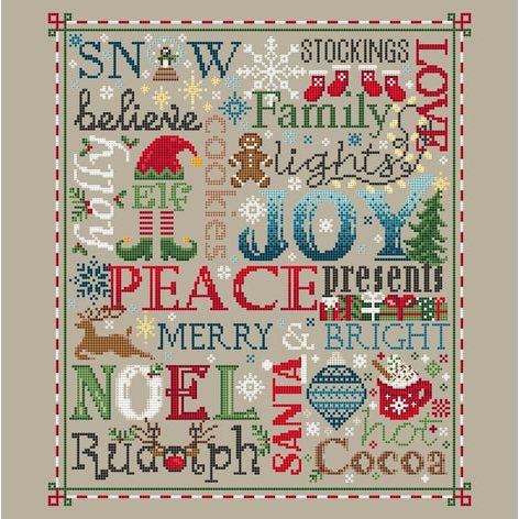 A Type of Christmas Sampler Pattern