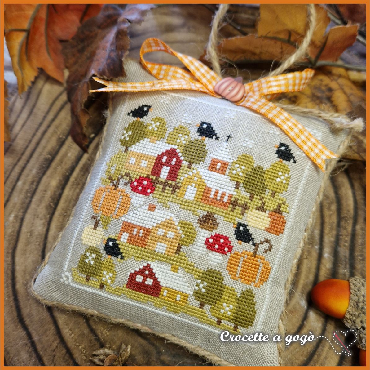 PRE-ORDER Autumn Tiny Village Pattern