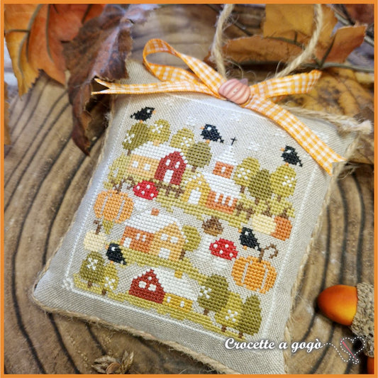 PRE-ORDER Autumn Tiny Village Pattern
