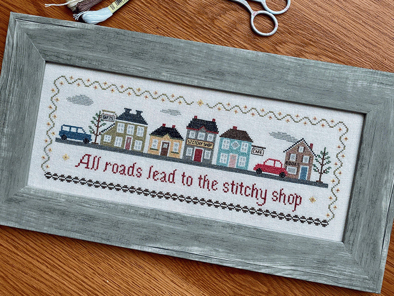 All Roads Lead to the Stitchy Shop Pattern