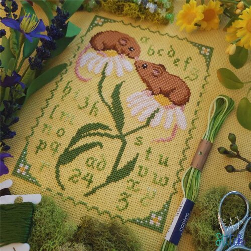 Mouse Sampler Pattern