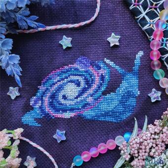 Galaxy Snail Pattern