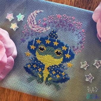 Froggy Magic Pattern