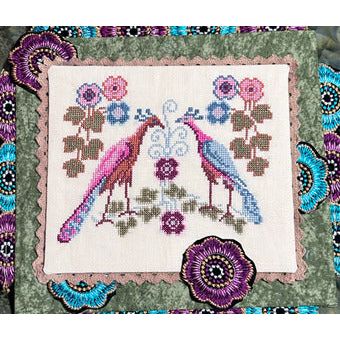 Pocketbook Peacocks Pattern